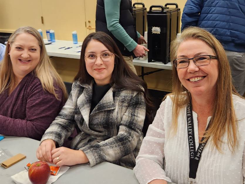 HR team members Lisa Harger, Lorelei Navarro and Wendi Martin