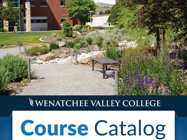 A screenshot of the WVC Course Catalog cover.